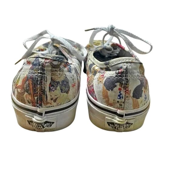 Vans, ASPCA 50th Anniversary Dog/Cat Print, Sz 7.5, EUC - Picture 5 of 7